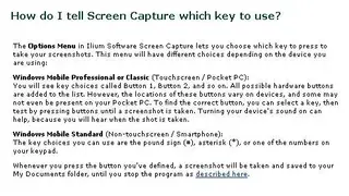 Ilium Software Screen Capture screenshot