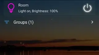 Illume wifi RGBW controller screenshot