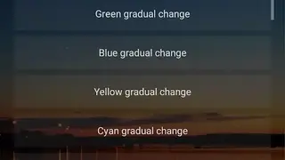 Illume wifi RGBW controller screenshot