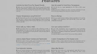 iMac HDD Fan Control screenshot