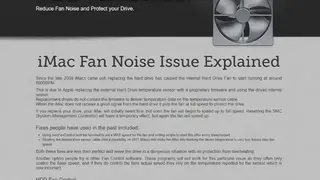 iMac HDD Fan Control screenshot