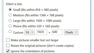 Image Resizer for Windows screenshot