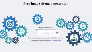 Image Sitemap Generator screenshot