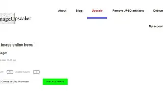 Image Upscaler screenshot