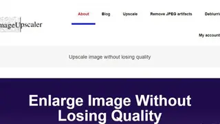 Image Upscaler screenshot