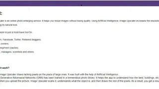 Image Upscaler screenshot