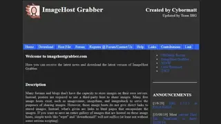 ImageHost Grabber screenshot