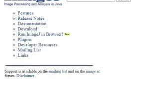 ImageJ screenshot