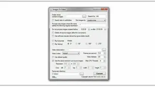 Images to video screenshot