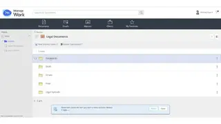 iManage Work screenshot
