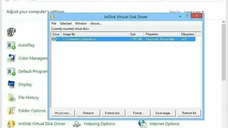 ImDisk Virtual Disk Driver screenshot
