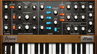 iMini synthesizer screenshot