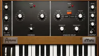iMini synthesizer screenshot