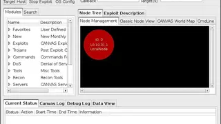 Immunity CANVAS screenshot