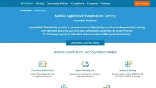ImmuniWeb MobileSuite screenshot