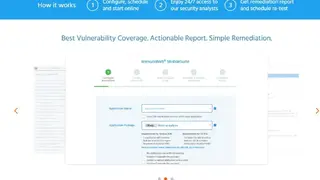 ImmuniWeb MobileSuite screenshot