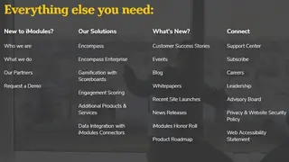 iModules screenshot