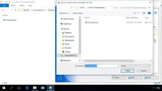 Import Auto-Complete List for Outlook screenshot