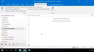 Import Contacts from Auto-Complete Files screenshot