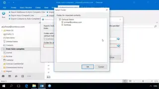 Import Contacts from Auto-Complete Files screenshot