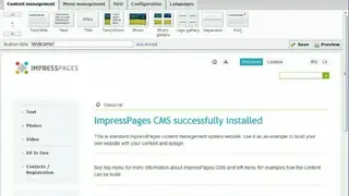 ImpressPages screenshot