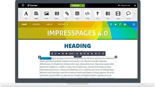 ImpressPages screenshot