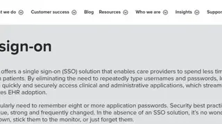 Imprivata OneSign screenshot