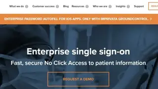 Imprivata OneSign screenshot