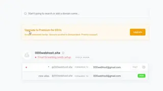 ImprovMX screenshot