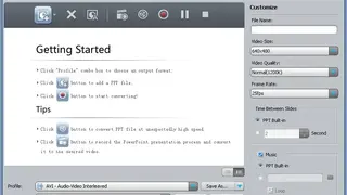 ImTOO Convert PowerPoint to Video Free screenshot