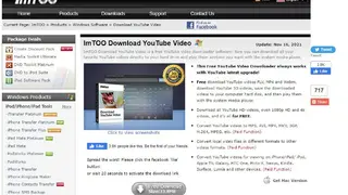 ImTOO Download YouTube Video screenshot