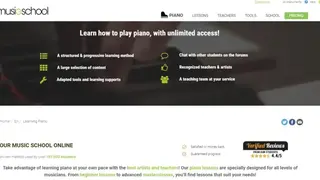 iMusicSchool Piano screenshot