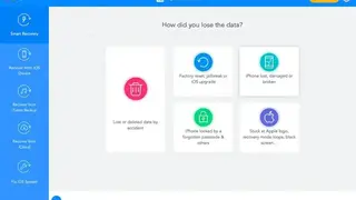 iMyfone D-Back screenshot