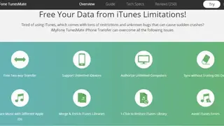 iMyPhone Tunesmate screenshot