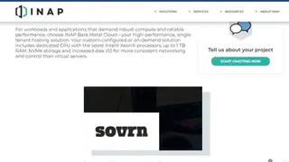 INAP Cloud screenshot