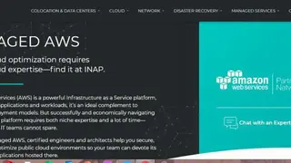 INAP Managed AWS screenshot