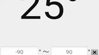 Inclinometer protractor screenshot