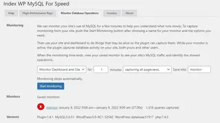 Index WP MySQL For Speed screenshot