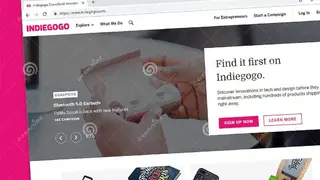 Indiegogo screenshot