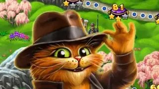 Indy Cat Match 3 screenshot