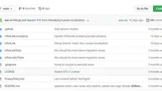 InfiniLink screenshot
