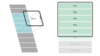 Infinite scroll screenshot