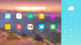 Infinity New Tab screenshot