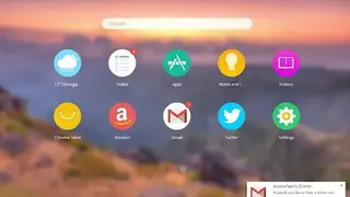 Infinity New Tab screenshot