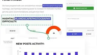 Inflact Hashtag Generator screenshot