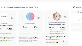 Inflact Instagram Search screenshot