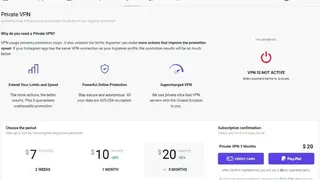 Inflact Profile Analyzer screenshot