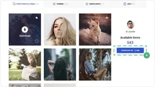 Inflact Videos from Instagram screenshot