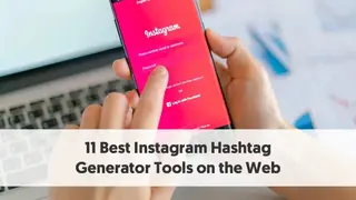 Influencer MarketingHub Hashtag Generator screenshot