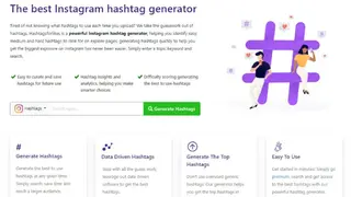 Influencer MarketingHub Hashtag Generator screenshot